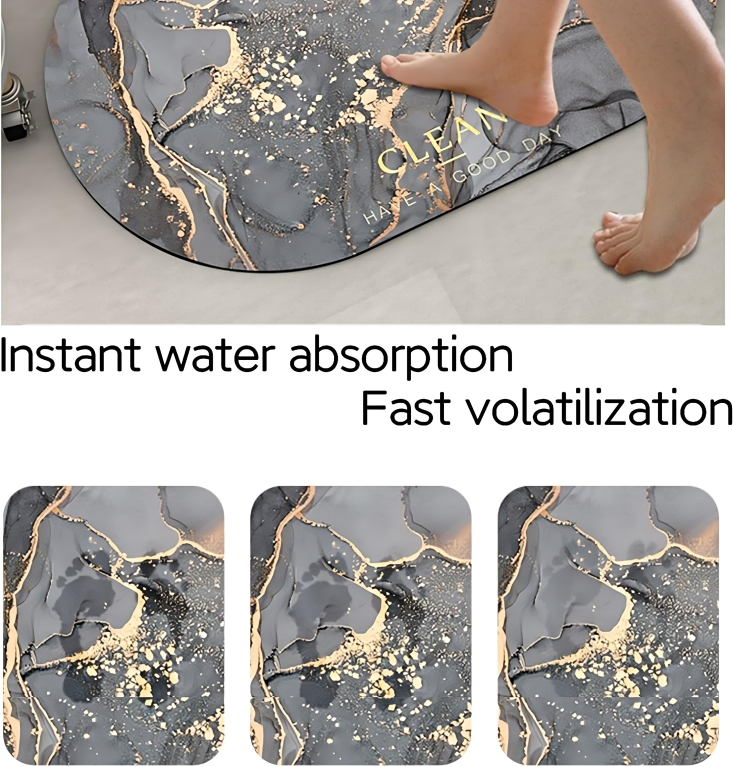 Μαλακό Απορροφητικό Πατάκι Μπάνιου - 38 x 58 cm Μαλακό Απορροφητικό Πατάκι Μπάνιου - 38 x 58 cm