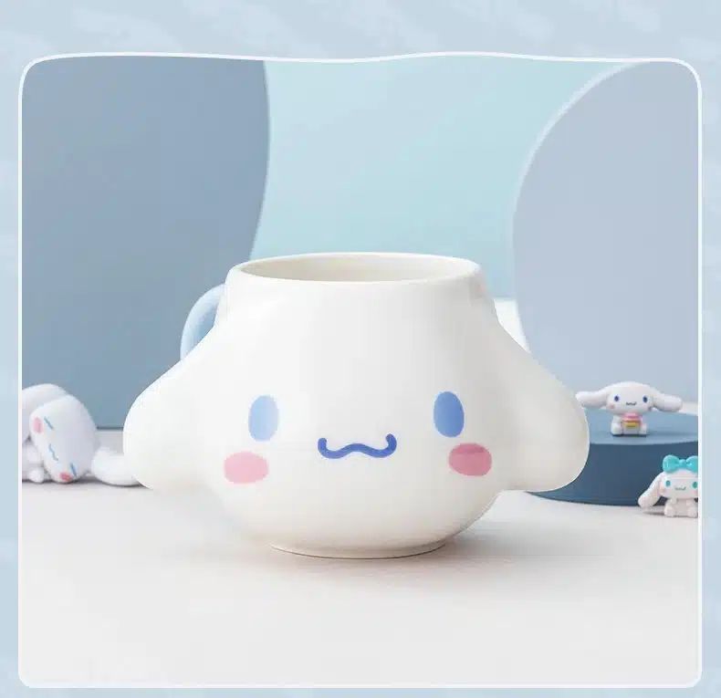MEGA Τρισδιάστατη Κεραμική Γυαλιστερή Κούπα Cinnamoroll - 350mL MEGA Τρισδιάστατη Κεραμική Γυαλιστερή Κούπα Cinnamoroll - 350mL