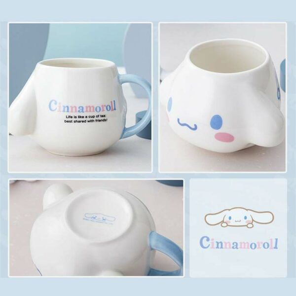 MEGA Τρισδιάστατη Κεραμική Γυαλιστερή Κούπα Cinnamoroll - 350mL MEGA Τρισδιάστατη Κεραμική Γυαλιστερή Κούπα Cinnamoroll - 350mL