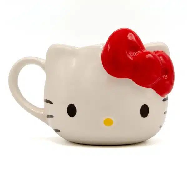 MEGA Τρισδιάστατη Κεραμική Γυαλιστερή Κούπα Hello Kitty 350mL MEGA Τρισδιάστατη Κεραμική Γυαλιστερή Κούπα Hello Kitty 350mL