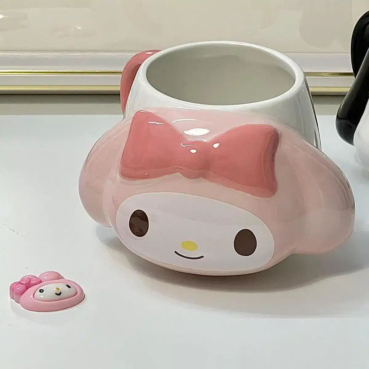 MEGA Τρισδιάστατη Κεραμική Γυαλιστερή Κούπα Hello Kitty – My Melody 350mL MEGA Τρισδιάστατη Κεραμική Γυαλιστερή Κούπα Hello Kitty – My Melody 350mL