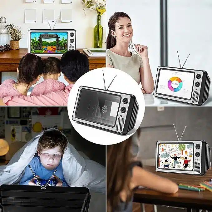 Μεγεθυντικός Φακός Οθόνης 12” Φορητό Home Cinema Κινητού - Θήκη Αύξησης Μεγέθους Οθόνης Κινητού 3D Andowl Μεγεθυντικός Φακός Οθόνης 12” Φορητό Home Cinema Κινητού - Θήκη Αύξησης Μεγέθους Οθόνης Κινητού 3D Andowl