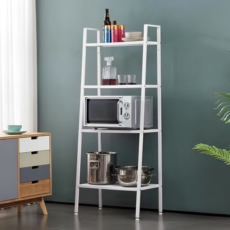 Μεταλλική Βιβλιοθήκη με 4 Ξύλινα Ράφια - 147x60x35cm - Dream House Colori Μεταλλική Βιβλιοθήκη με 4 Ξύλινα Ράφια - 147x60x35cm - Dream House Colori