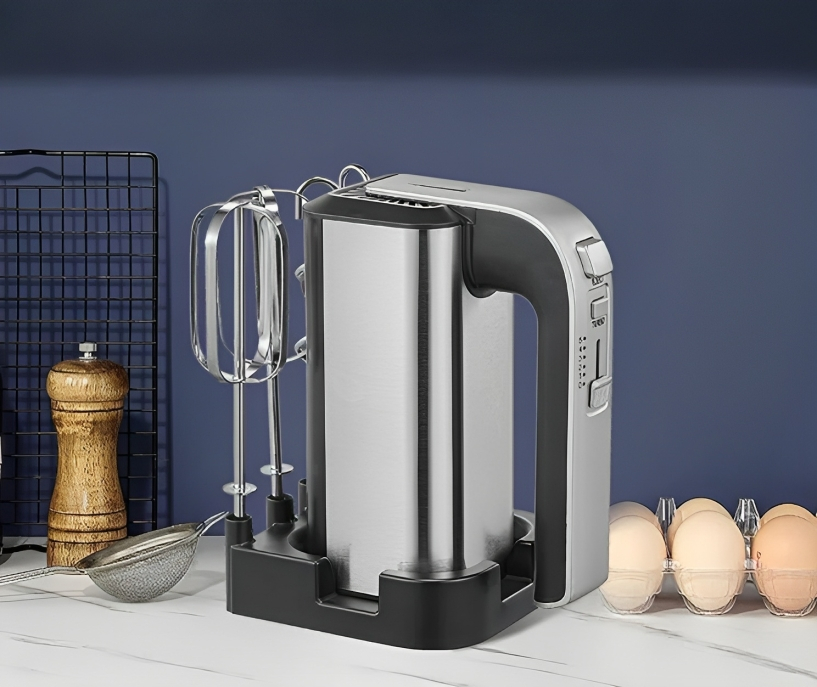 Μίξερ Χειρός 5 Ταχυτήτων με Αναδευτήρες & Γάντζους Ζύμης- 800W Μίξερ Χειρός 5 Ταχυτήτων με Αναδευτήρες & Γάντζους Ζύμης- 800W