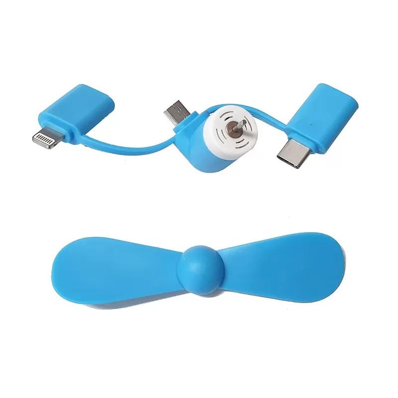 Μινί Ανεμιστηράκι για Κινητά USB Type C, Micro USB και Lightning. Μινί Ανεμιστηράκι για Κινητά USB Type C, Micro USB και Lightning.