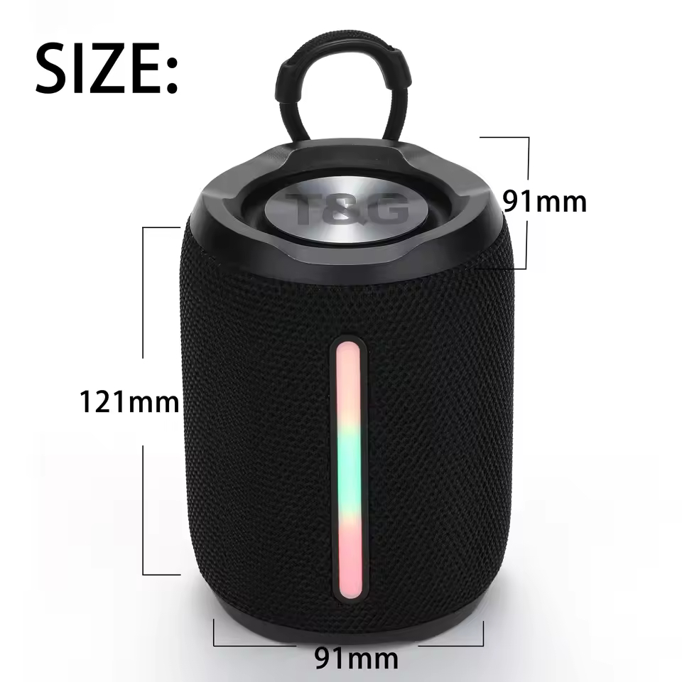 Mini Φορητό Ασύρματο Ηχείο Bluetooth με Θύρες USB, Type-C, AUX & TF Mini Φορητό Ασύρματο Ηχείο Bluetooth με Θύρες USB, Type-C, AUX & TF