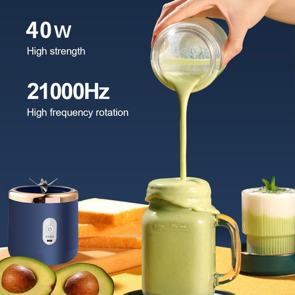 Mini Φορητό Πολυλειτουργικό Μπλέντερ 40W με 2 Δοχεία 0.3L - Arrango Mini Φορητό Πολυλειτουργικό Μπλέντερ 40W με 2 Δοχεία 0.3L - Arrango