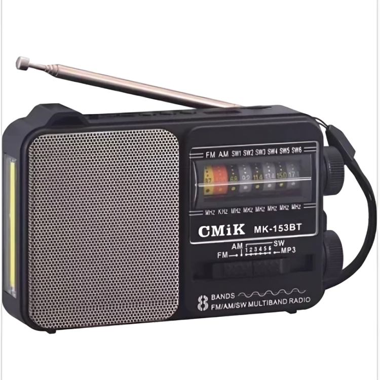 Mίνι Φορητό Ραδιόφωνο με Bluetooth, Δυνατότητας Φόρτισης USB και Φακό Mίνι Φορητό Ραδιόφωνο με Bluetooth, Δυνατότητας Φόρτισης USB και Φακό