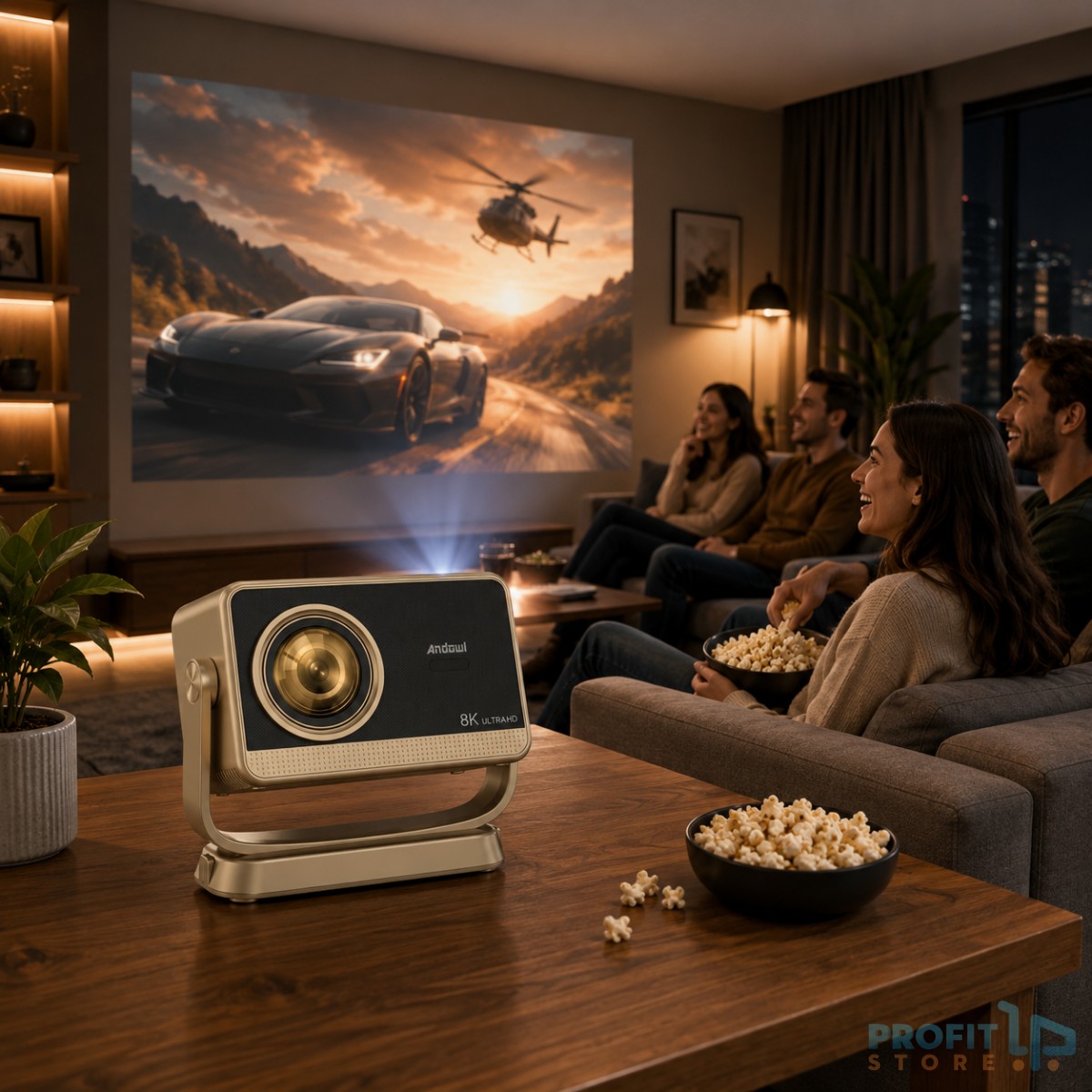 Mini Projector 8K Ultra HD Andowl YG2 – Εξαιρετική Αναπαραγωγή Βίντεο & Ήχου Mini Projector 8K Ultra HD Andowl YG2 – Εξαιρετική Αναπαραγωγή Βίντεο & Ήχου