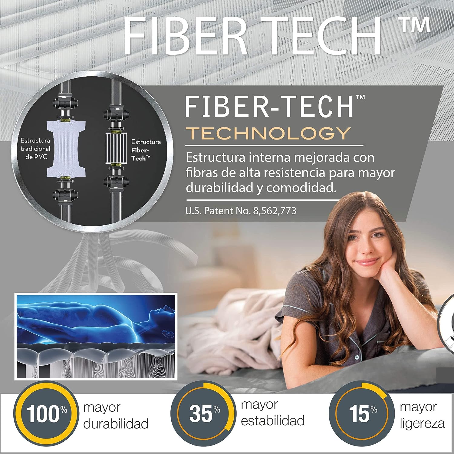 Μονό Φουσκωτό Κρεβάτι Fiber Tech Intex 191x76cm - Στρώμα Ύπνου Σκηνής Camping Μπλε Μονό Φουσκωτό Κρεβάτι Fiber Tech Intex 191x76cm - Στρώμα Ύπνου Σκηνής Camping Μπλε