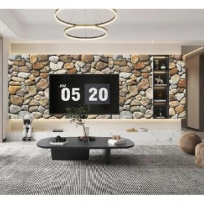 Μοντέρνο Αφρώδες Αυτοκόλλητο Τοίχου 120x300cm με Γυαλιστερή Υφή για Ηχομόνωση και Θερμομόνωση Σχέδιο Πέτρα Μοντέρνο Αφρώδες Αυτοκόλλητο Τοίχου 120x300cm με Γυαλιστερή Υφή για Ηχομόνωση και Θερμομόνωση Σχέδιο Πέτρα