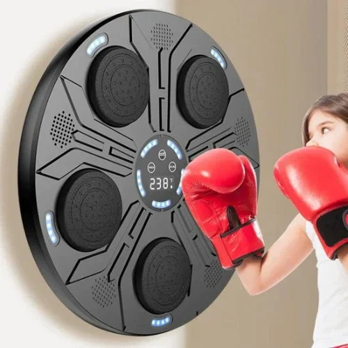 Μουσικό Ταμπλό Box 40cm με Γάντια, Ρυθμιζόμενες Ταχύτητες, Ρυθμιζόμενο Ύψος και Φωτισμό LED RGB Γκρι Σκούρο Μουσικό Ταμπλό Box 40cm με Γάντια, Ρυθμιζόμενες Ταχύτητες, Ρυθμιζόμενο Ύψος και Φωτισμό LED RGB Γκρι Σκούρο
