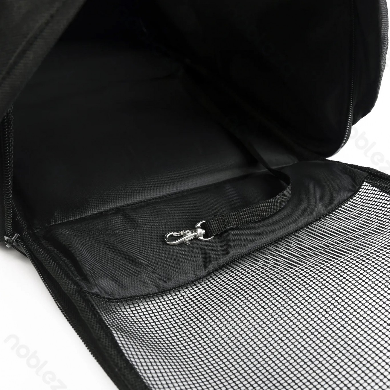 NOBLEZA Ανθεκτική Τσάντα Μεταφοράς με Αερισμό για Κατοικίδια σε Χρώμα Μαύρο 45 x 28 x 29cm NOBLEZA Ανθεκτική Τσάντα Μεταφοράς με Αερισμό για Κατοικίδια σε Χρώμα Μαύρο 45 x 28 x 29cm