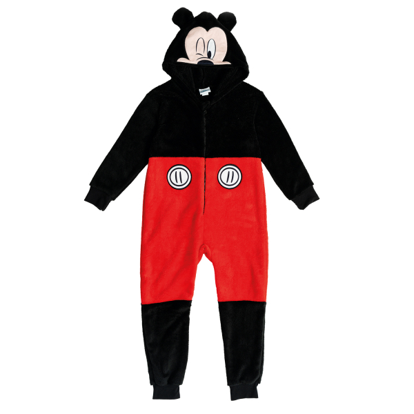 Ολόσωμη Στολή Mickey Mouse με Κουκούλα & Αυτιά - Riethmuller Ολόσωμη Στολή Mickey Mouse με Κουκούλα & Αυτιά - Riethmuller