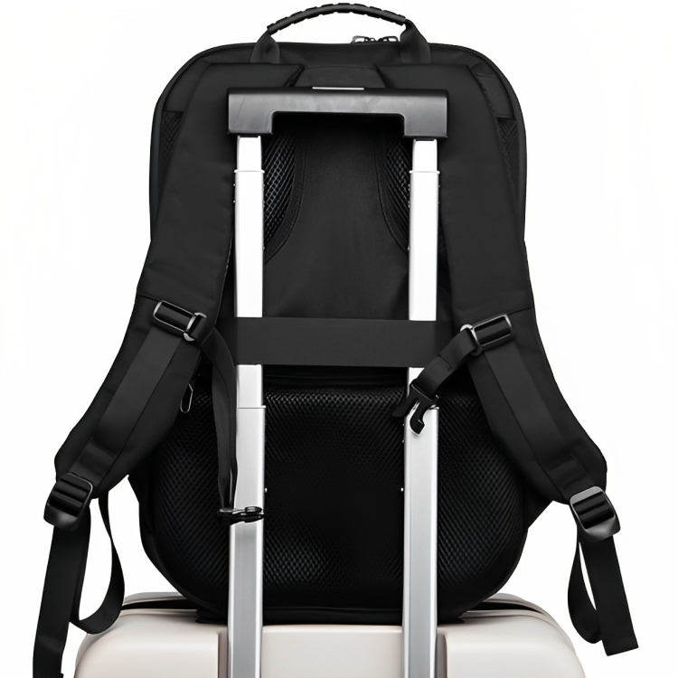 Ozuko Ανδρικό Αντικλεπτικό Σακίδιο Πλάτης Αδιάβροχο - Με οθόνη LED - Μαύρο Ozuko Ανδρικό Αντικλεπτικό Σακίδιο Πλάτης Αδιάβροχο - Με οθόνη LED - Μαύρο