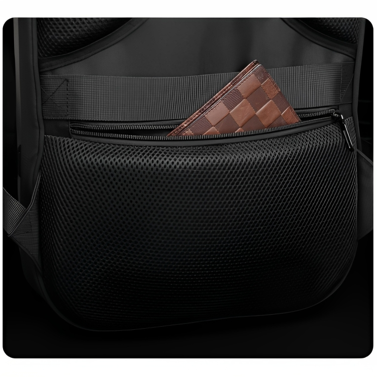 Ozuko Ανδρικό Αντικλεπτικό Σακίδιο Πλάτης Αδιάβροχο - Με οθόνη LED - Μαύρο Ozuko Ανδρικό Αντικλεπτικό Σακίδιο Πλάτης Αδιάβροχο - Με οθόνη LED - Μαύρο