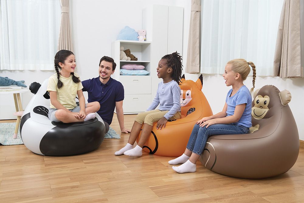 Παιδική Φουσκωτή Πολυθρόνα Πάντα 72x72x64 cm - Bestway - Cozy Critters Παιδική Φουσκωτή Πολυθρόνα Πάντα 72x72x64 cm - Bestway - Cozy Critters
