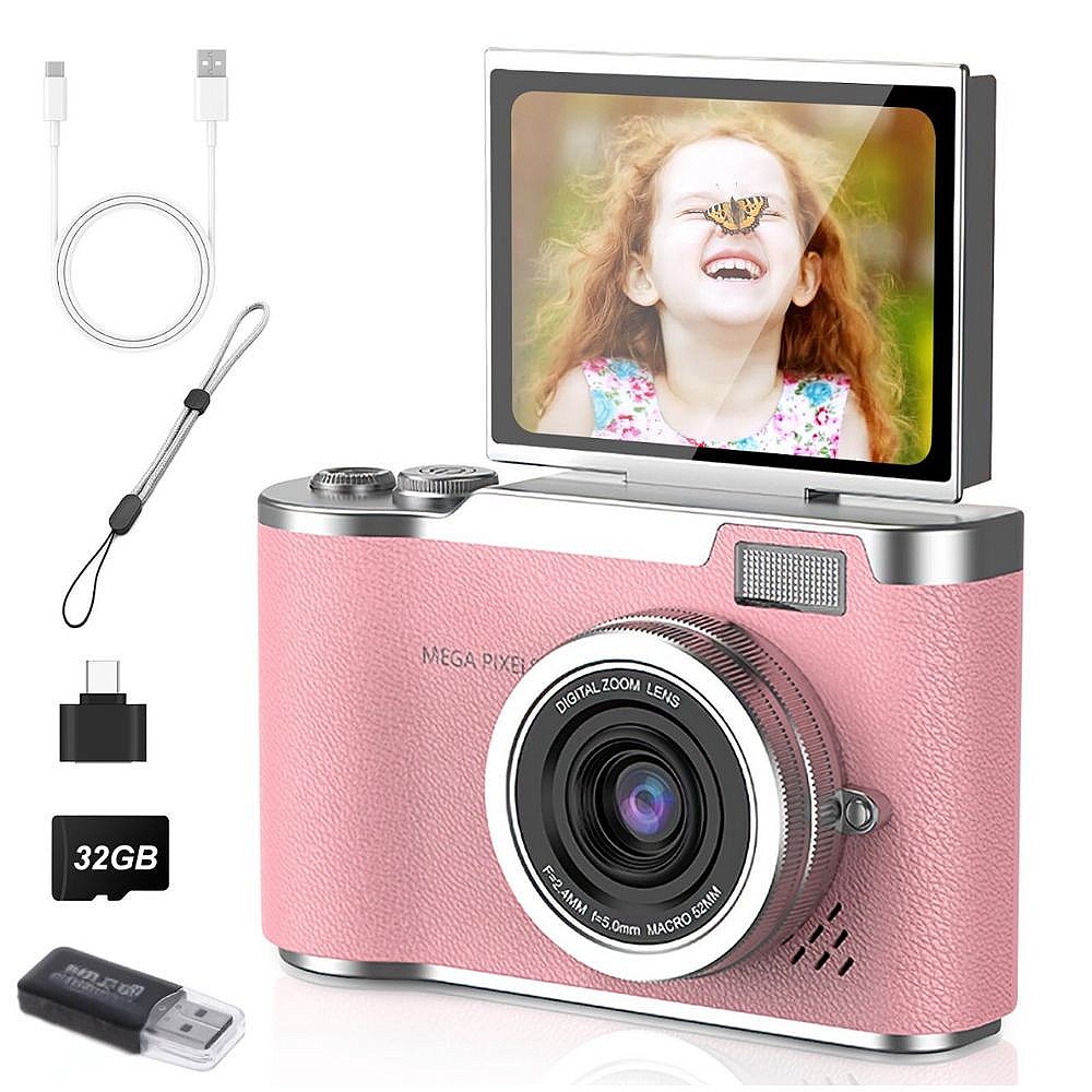 Παιδική Ψηφιακή Φωτογραφική Μηχανή 48MP – 4K Ανάλυση, Οθόνη Selfie και 8X Zoom Παιδική Ψηφιακή Φωτογραφική Μηχανή 48MP – 4K Ανάλυση, Οθόνη Selfie και 8X Zoom