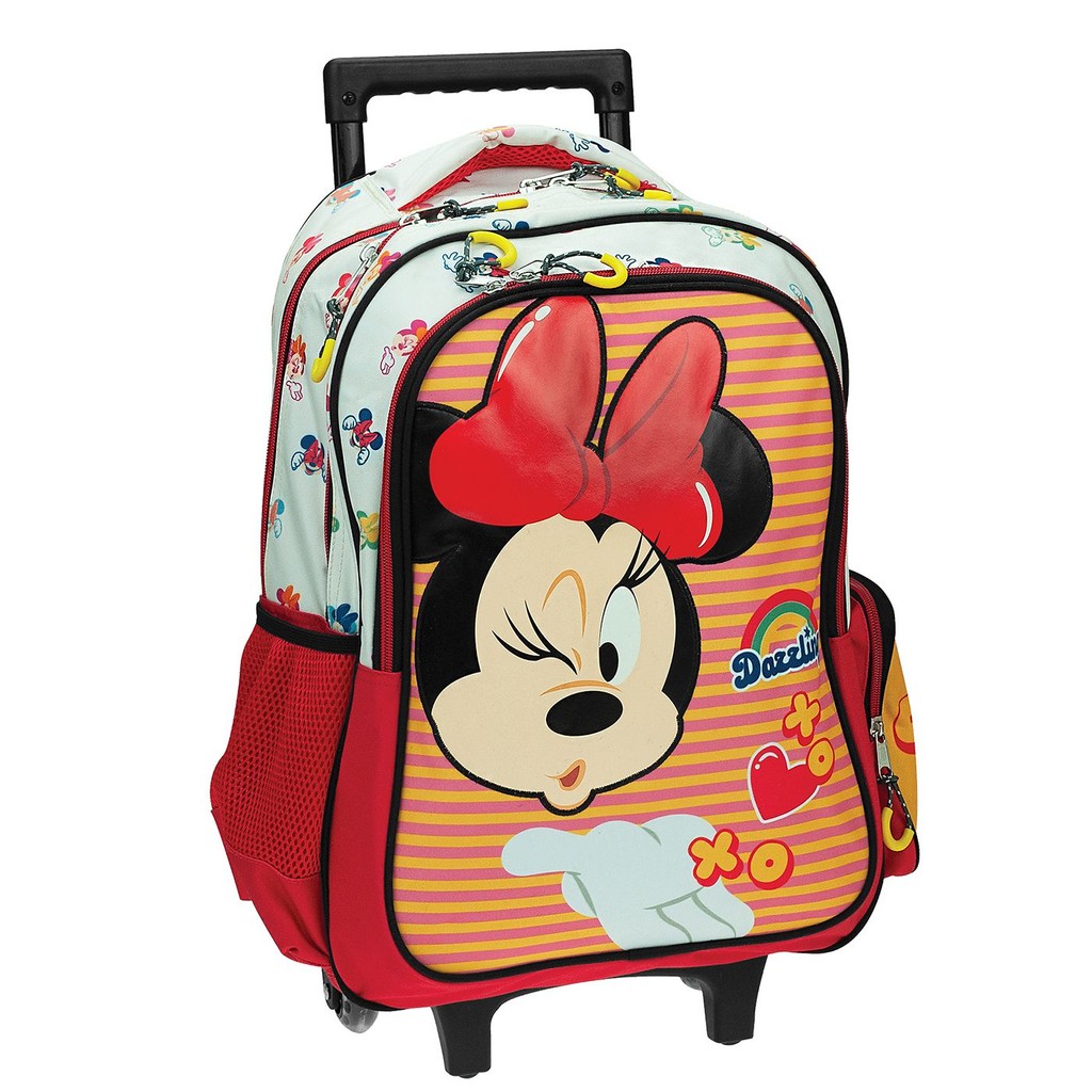 Παιδική Τσάντα με Ροδάκια με Σχέδιο Minnie - 46x35x20cm Παιδική Τσάντα με Ροδάκια με Σχέδιο Minnie - 46x35x20cm