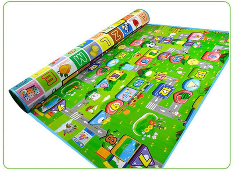 Παιδικό Μαλακό Ισοθερμικό Χαλί Δραστηριοτήτων 180x150x0.8 εκ Διπλής Όψης Playmat Παιδικό Μαλακό Ισοθερμικό Χαλί Δραστηριοτήτων 180x150x0.8 εκ Διπλής Όψης Playmat