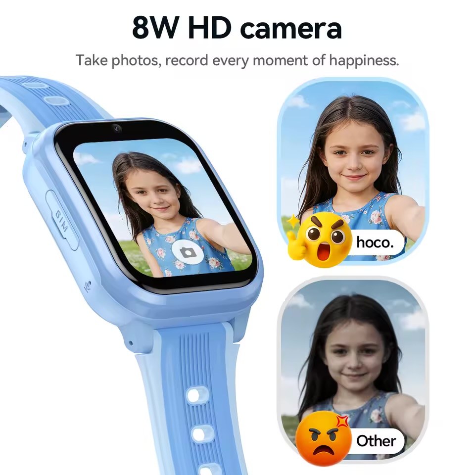 Παιδικό Smartwatch HOCO – Ασφάλεια και Επικοινωνία με 4G, GPS, Κάμερα, IPX7 Παιδικό Smartwatch HOCO – Ασφάλεια και Επικοινωνία με 4G, GPS, Κάμερα, IPX7