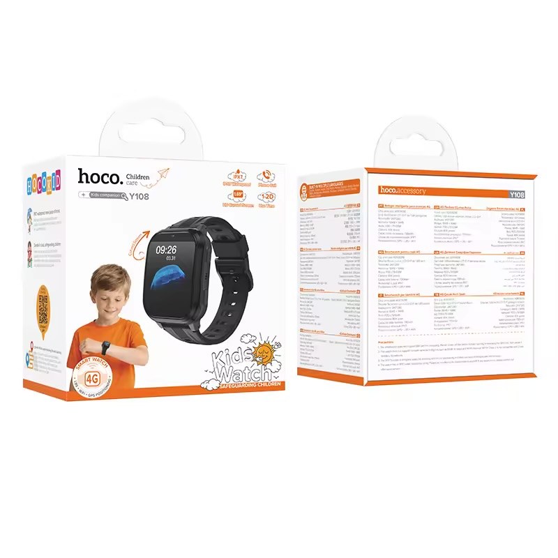 Παιδικό Smartwatch HOCO – Ασφάλεια και Επικοινωνία με 4G, GPS, Κάμερα, IPX7 Παιδικό Smartwatch HOCO – Ασφάλεια και Επικοινωνία με 4G, GPS, Κάμερα, IPX7