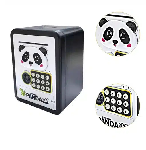 Παιδικός Κουμπαράς με Κωδικό Πρόσβασης Panda για Χαρτονομίσματα & Κέρματα Παιδικός Κουμπαράς με Κωδικό Πρόσβασης Panda για Χαρτονομίσματα & Κέρματα