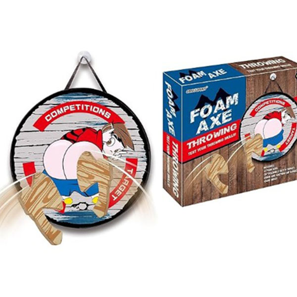 Παιχνίδι Εξάσκησης Στόχου με Τσεκούρι Αφρού Παιχνίδι Εξάσκησης Στόχου με Τσεκούρι Αφρού