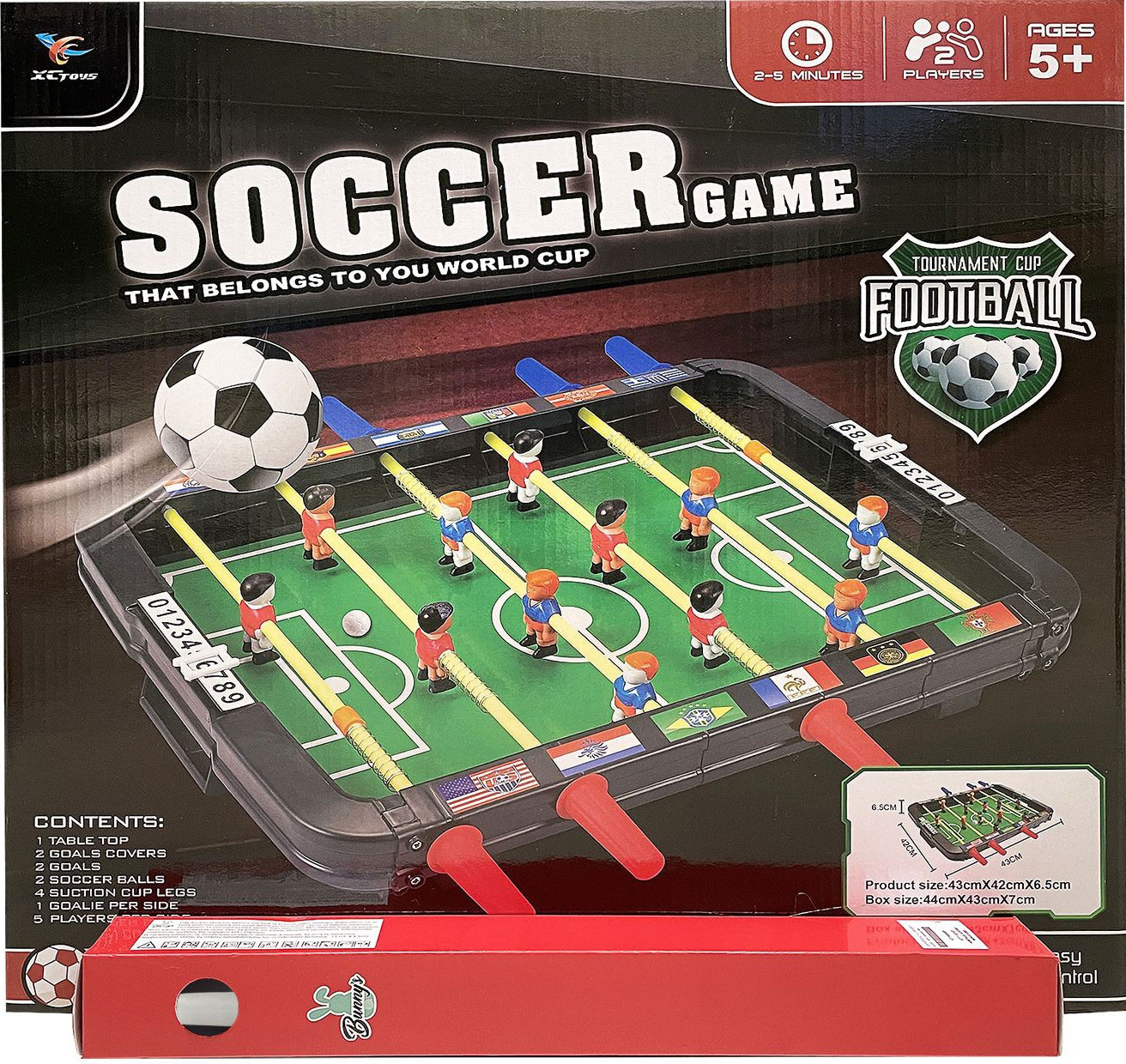 Πασχαλινή Λαμπάδα Ποδοσφαιράκι - Soccer Game 44x43x7cm Πασχαλινή Λαμπάδα Ποδοσφαιράκι - Soccer Game 44x43x7cm