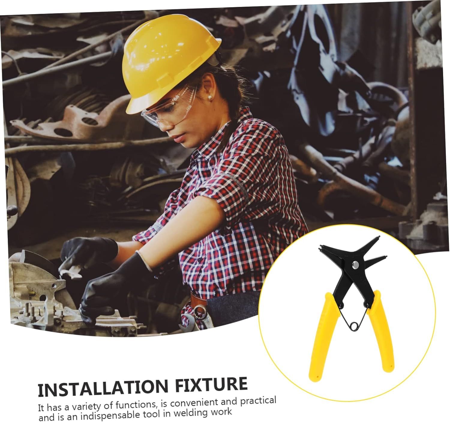 Πένσα Circlip 2 σε 1 Εσωτερική Εξωτερική Κουμπωτού Δακτυλίου Πένσα Circlip 2 σε 1 Εσωτερική Εξωτερική Κουμπωτού Δακτυλίου