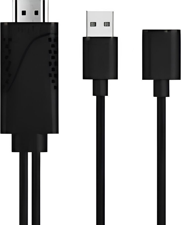 Phone to HDTV Adapter OT-7562S Μαύρο – Προβολή 1080p & Ευκολία Χρήσης Phone to HDTV Adapter OT-7562S Μαύρο – Προβολή 1080p & Ευκολία Χρήσης