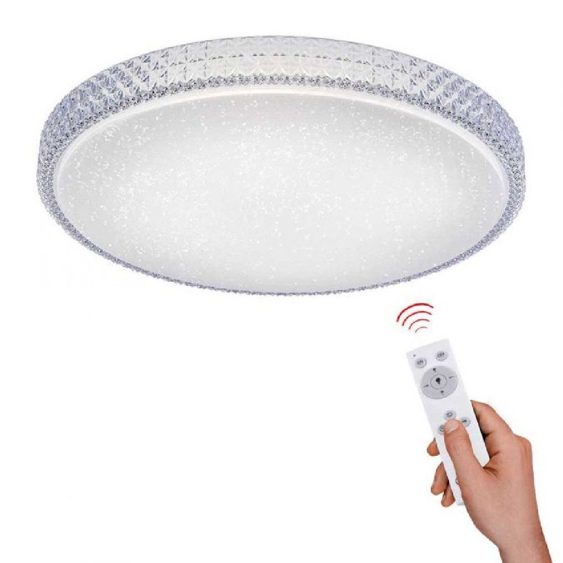 Πλαστική Πλαφονιέρα Οροφής 50×8.7cm 60W 4800LM 220V με Ενσωματωμένα LED σε Ψυχρό – Θερμό – Φυσικό Λευκό Φωτισμό και Τηλεχειριστήριο Πλαστική Πλαφονιέρα Οροφής 50×8.7cm 60W 4800LM 220V με Ενσωματωμένα LED σε Ψυχρό – Θερμό – Φυσικό Λευκό Φωτισμό και Τηλεχειριστήριο