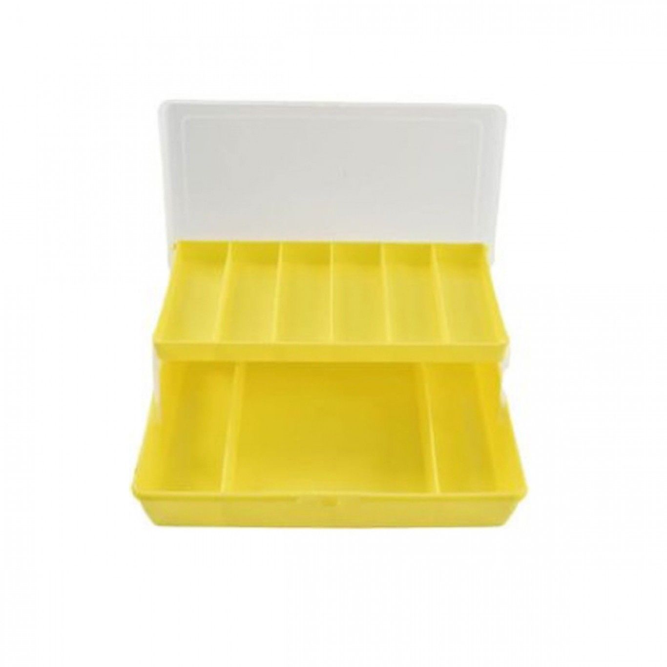 Πλαστικό Κουτί Οργάνωσης- Βαλιτσάκι Ψαρέματος με 2 Ράφια & Κούμπωμα Ασφαλείας 24x15x6.5cm Πλαστικό Κουτί Οργάνωσης- Βαλιτσάκι Ψαρέματος με 2 Ράφια & Κούμπωμα Ασφαλείας 24x15x6.5cm