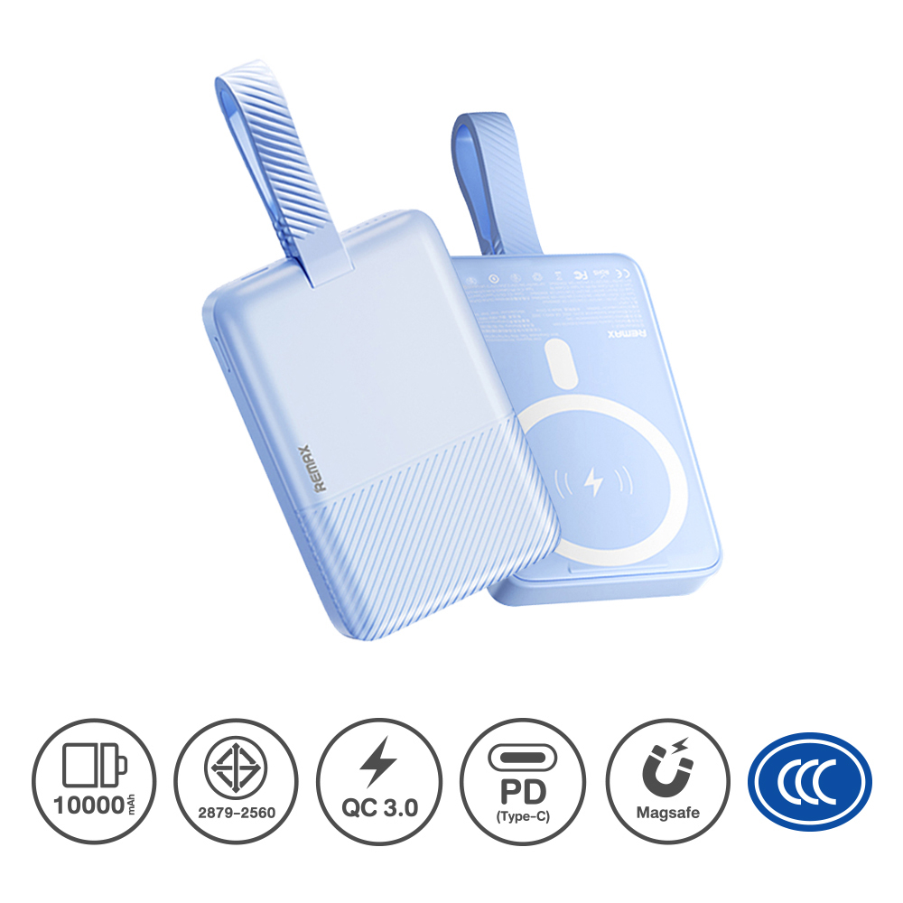 Power Bank 10000 mAh 15W - PD30W Γρήγορη Φόρτιση Fast Charging & Μαγνητική Φόρτιση - Remax Power Bank 10000 mAh 15W - PD30W Γρήγορη Φόρτιση Fast Charging & Μαγνητική Φόρτιση - Remax