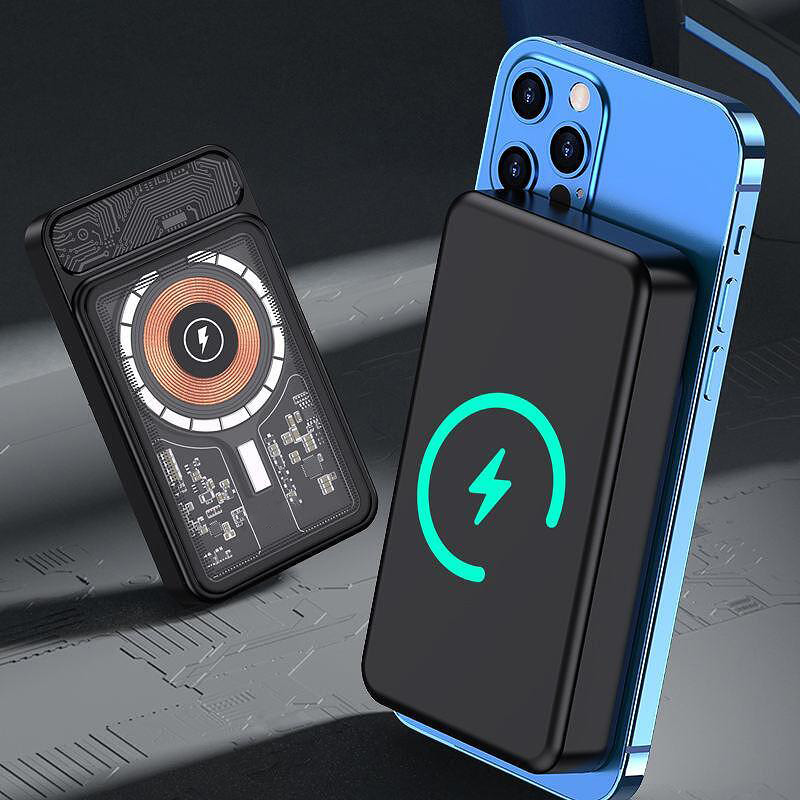Επαναφορτιζόμενο Power Bank - Μπαταρία Φορτιστής KLGO 10000mAh 20W με Ασύρματη Φόρτιση & Θύρα Type-C Επαναφορτιζόμενο Power Bank - Μπαταρία Φορτιστής KLGO 10000mAh 20W με Ασύρματη Φόρτιση & Θύρα Type-C