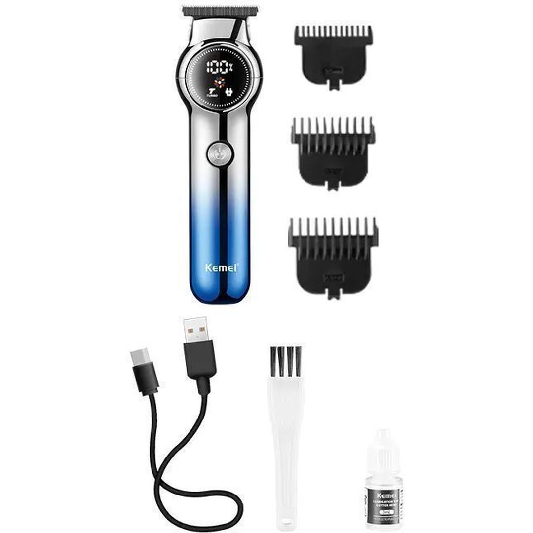 Πρωτοποριακή Μοντέρνα Κουρευτική Μηχανή ΚΕΜΕΙ με οθόνη LCD Πρωτοποριακή Μοντέρνα Κουρευτική Μηχανή ΚΕΜΕΙ με οθόνη LCD