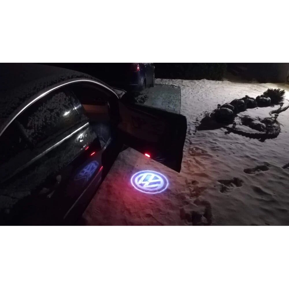 Προτζέκτορες Πόρτας Αυτοκινήτου με Λογότυπο VW Προτζέκτορες Πόρτας Αυτοκινήτου με Λογότυπο VW