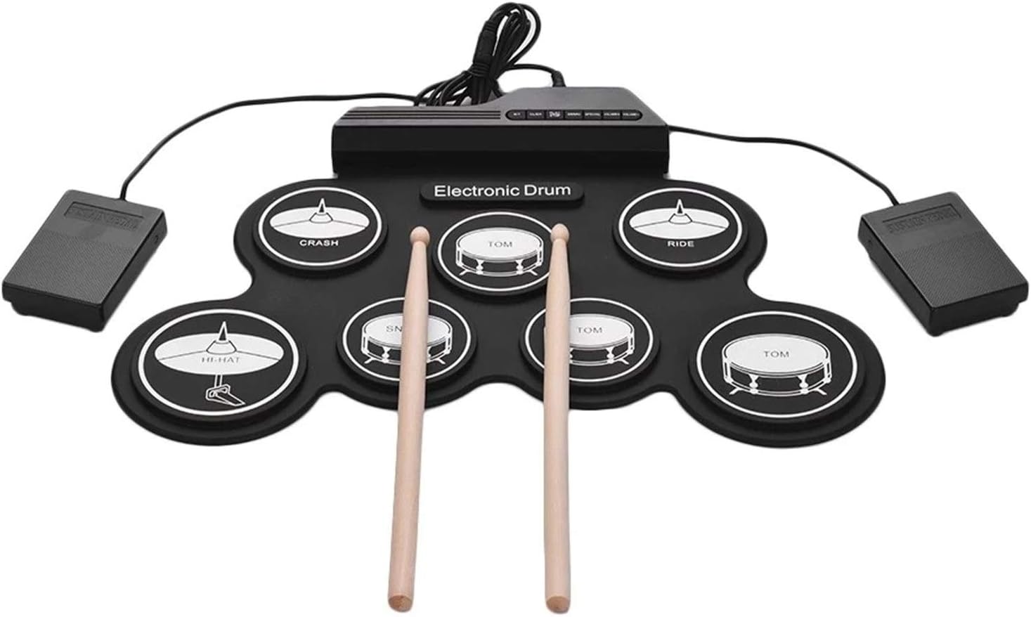 Ψηφιακό Σετ Τυμπάνων / Drums USB με Ενσωματωμένη Ψηφιακή Οθόνη Ψηφιακό Σετ Τυμπάνων / Drums USB με Ενσωματωμένη Ψηφιακή Οθόνη