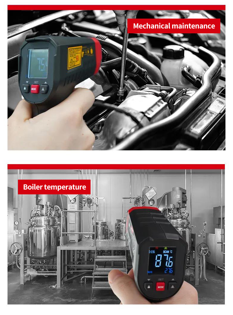 Ψηφιακό Θερμόμετρο Υπερύθρων -50℃ - 500℃ - Uni-T UT306M - Μαύρο Ψηφιακό Θερμόμετρο Υπερύθρων -50℃ - 500℃ - Uni-T UT306M - Μαύρο