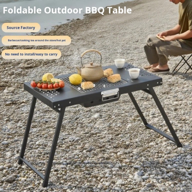Ψησταριά Κάρβουνου BBQ Πτυσσόμενη – Ιδανική για Camping και Εκδρομές 58x35x47cm Ψησταριά Κάρβουνου BBQ Πτυσσόμενη – Ιδανική για Camping και Εκδρομές 58x35x47cm