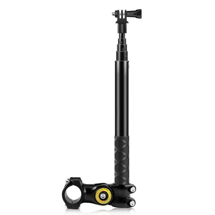 Πτυσσόμενο Selfie Stick Μηχανής / Ποδηλάτου 110cm για Action Camera GoPro - Puluz Πτυσσόμενο Selfie Stick Μηχανής / Ποδηλάτου 110cm για Action Camera GoPro - Puluz