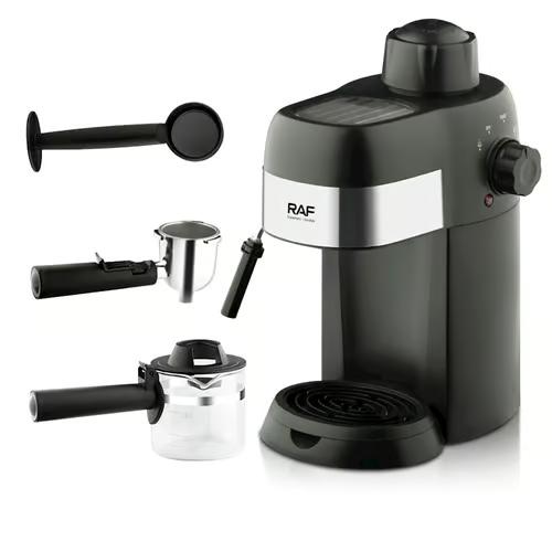 RAF Ηλεκτρική Μηχανή Καφέ Espresso 800W 240ml 15 BAR Μαύρο RAF Ηλεκτρική Μηχανή Καφέ Espresso 800W 240ml 15 BAR Μαύρο