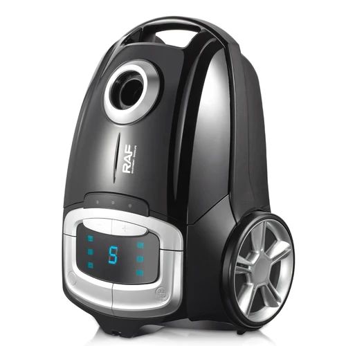 Raf Ηλεκτρική Σκούπα 2800W με Σακούλα 4lt και Ψηφιακή Οθόνη Mαύρη Raf Ηλεκτρική Σκούπα 2800W με Σακούλα 4lt και Ψηφιακή Οθόνη Mαύρη