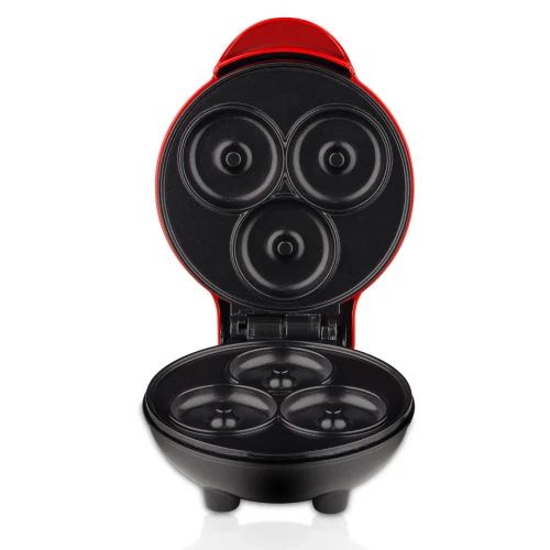 RAF Mινι Αντικολλητική Μηχανή Παρασκευής Σπιτικών Ντόντατ 3 Θέσεων 500W RAF Mινι Αντικολλητική Μηχανή Παρασκευής Σπιτικών Ντόντατ 3 Θέσεων 500W