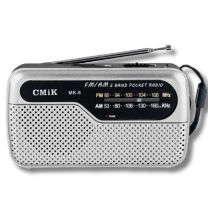 Retro Φορητό Ραδιόφωνο AM-FM - CMiK Retro Φορητό Ραδιόφωνο AM-FM - CMiK