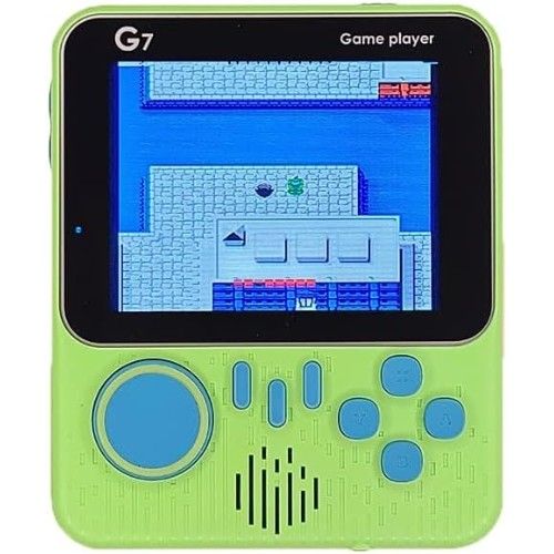 Retro G7 Ηλεκτρονική Παιδική Κονσόλα Χειρός Οθόνη 3.5 - Gameboy Ηλεκτρονική Παιχνιδομηχανή με 666 Παιχνίδια – Πράσινο Retro G7 Ηλεκτρονική Παιδική Κονσόλα Χειρός Οθόνη 3.5 - Gameboy Ηλεκτρονική Παιχνιδομηχανή με 666 Παιχνίδια – Πράσινο
