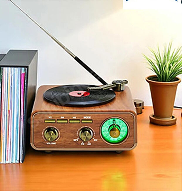 Retro Ραδιόφωνο Bluetooth Επαναφορτιζόμενο Καφέ Retro Ραδιόφωνο Bluetooth Επαναφορτιζόμενο Καφέ