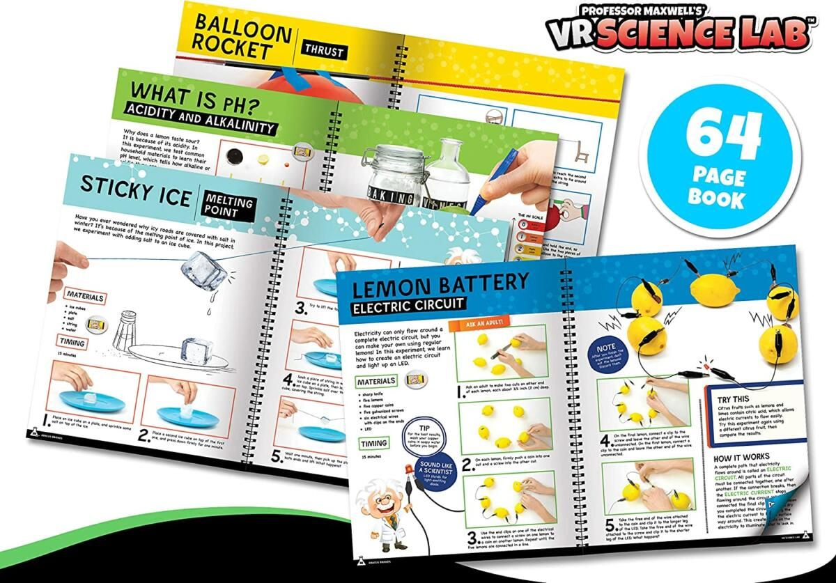 Science Lab VR Επιστημονικό Σετ Εικονικής Πραγματικότητας του Καθηγητή Maxwel με VR Γυαλία Ελληνική Ἑκδοση - Abacus Brands Science Lab VR Επιστημονικό Σετ Εικονικής Πραγματικότητας του Καθηγητή Maxwel με VR Γυαλία Ελληνική Ἑκδοση - Abacus Brands