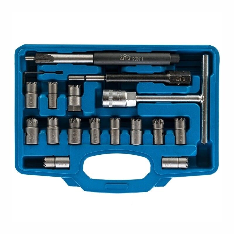 Σετ 17 Τεμαχίων Φρέζες Καθαρισμού Έδρας Μπεκ Ψεκασμού Diesel Σετ 17 Τεμαχίων Φρέζες Καθαρισμού Έδρας Μπεκ Ψεκασμού Diesel