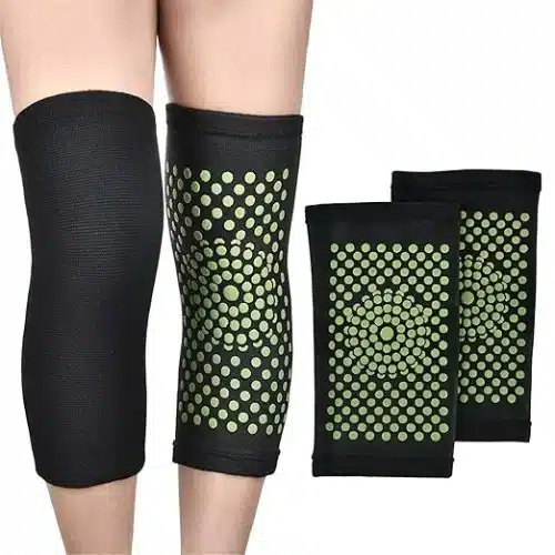 Σετ Ελαστικές Επιγονατίδες Τουρμαλίνης για Ανακούφιση από Πόνο και Φλεγμονές Μαύρο-Κόκκινο 2 τμχ Σετ Ελαστικές Επιγονατίδες Τουρμαλίνης για Ανακούφιση από Πόνο και Φλεγμονές Μαύρο-Κόκκινο 2 τμχ